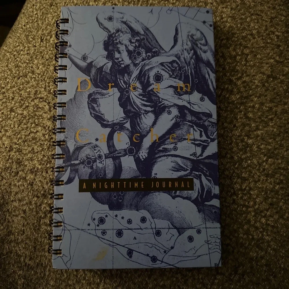 🆕DREAM CATCHER: A NIGHTTIME JOURNAL By John Miller - Hardcover🩵💙📓📔📝🖊️✍️✏️